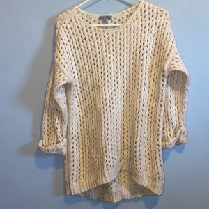 Olivia Sky cream colored sweater size medium